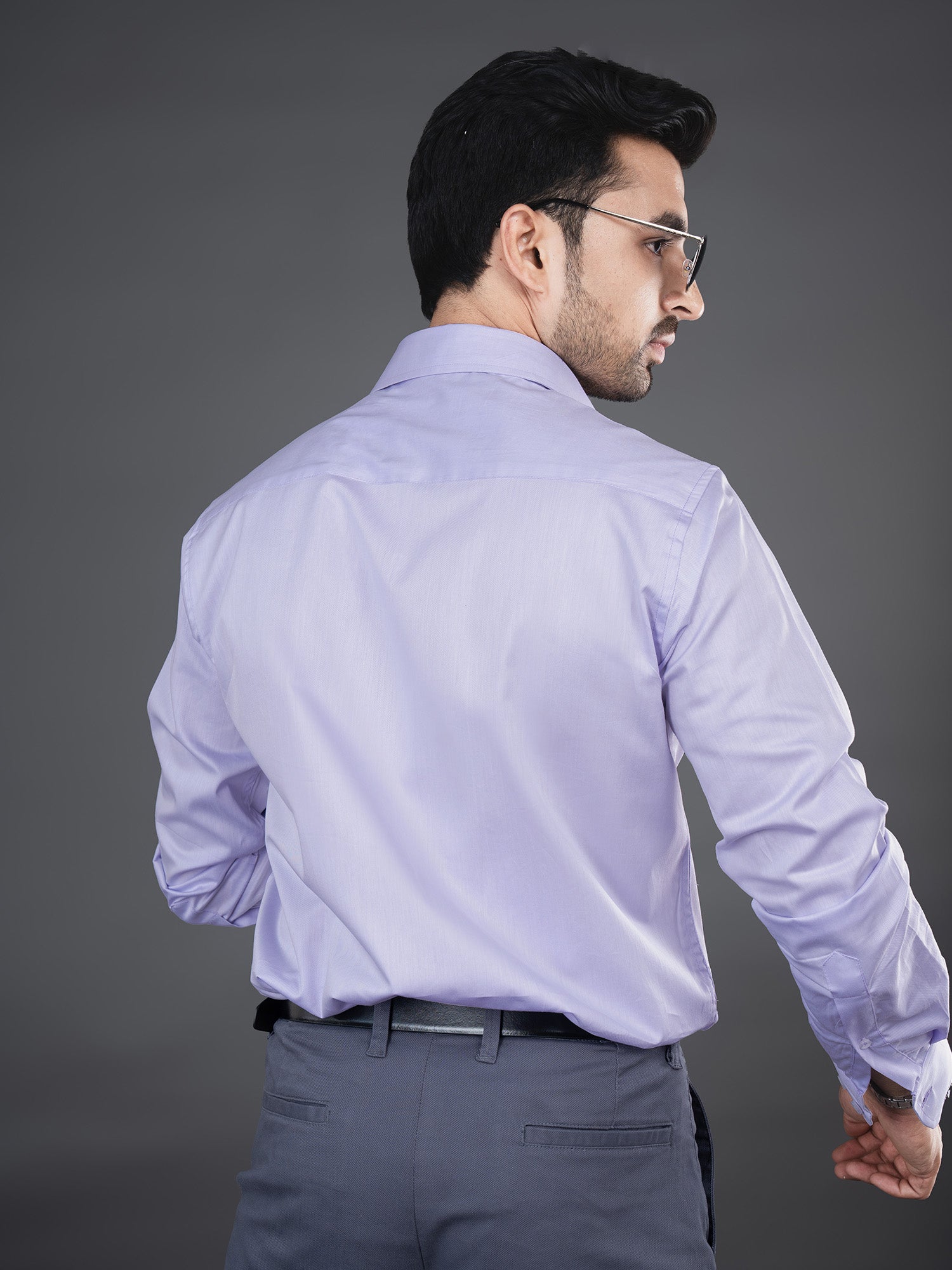 EVAN - PREMIUM MENS WEAR COTTON SOLARO FORMAL REGULAR FIT SHIRT