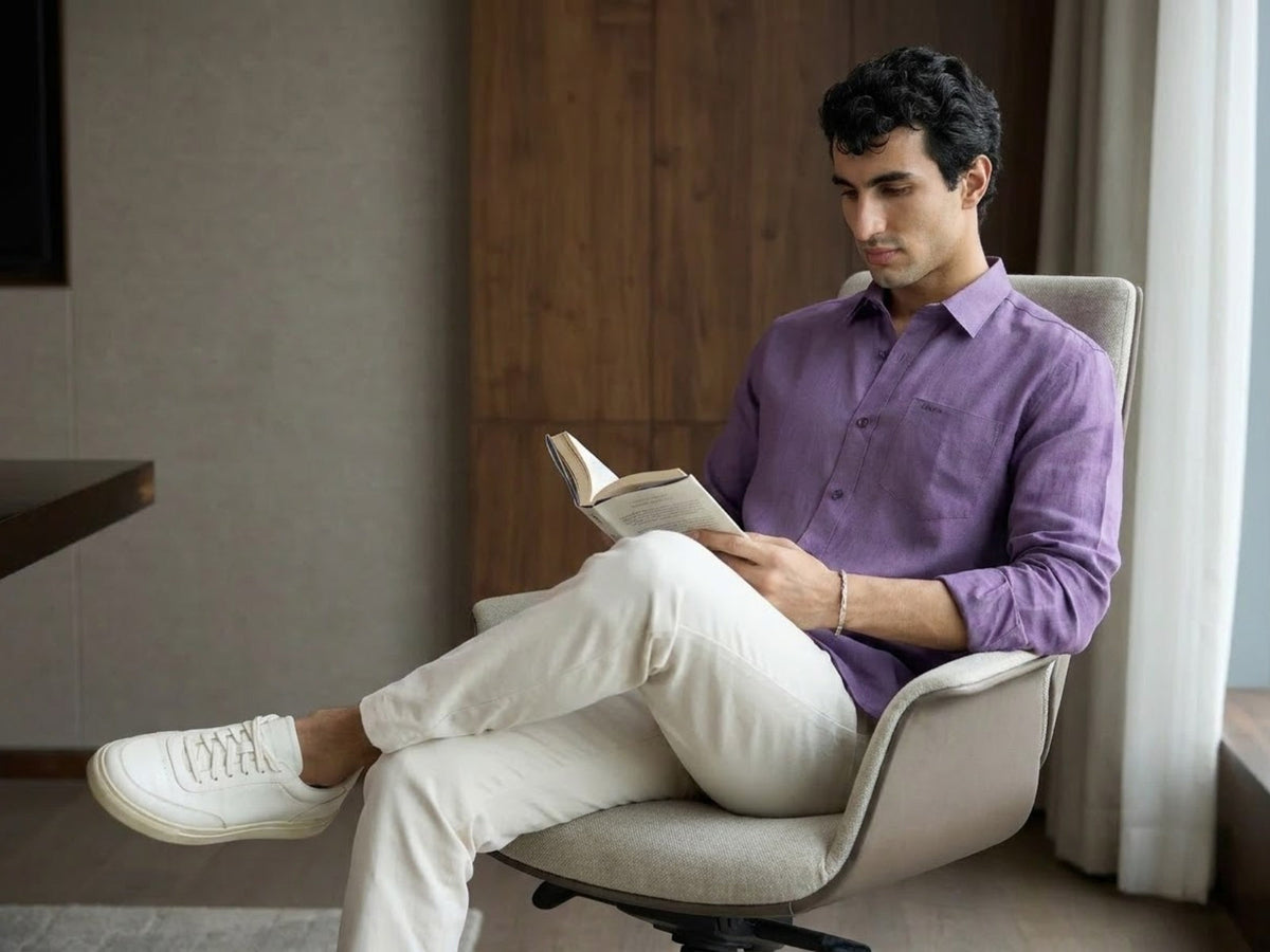 The Best Linen Shirt Colors for Every Skin Tone