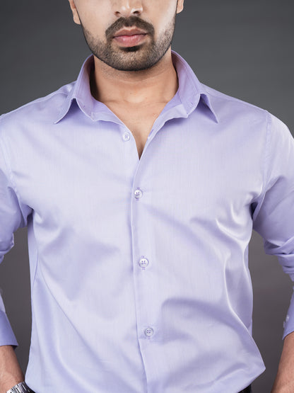 EVAN - PREMIUM MENS WEAR COTTON SOLARO FORMAL REGULAR FIT SHIRT