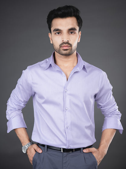 EVAN - PREMIUM MENS WEAR COTTON SOLARO FORMAL REGULAR FIT SHIRT