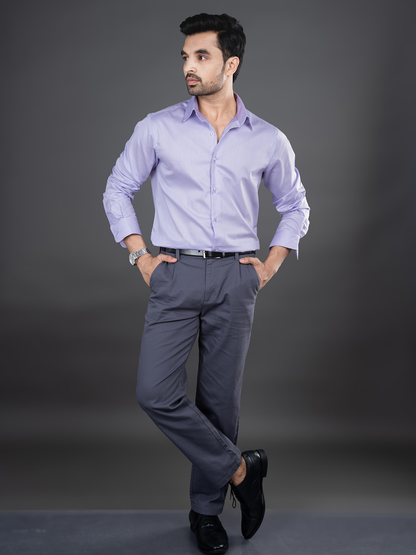 EVAN - PREMIUM MENS WEAR COTTON SOLARO FORMAL REGULAR FIT SHIRT