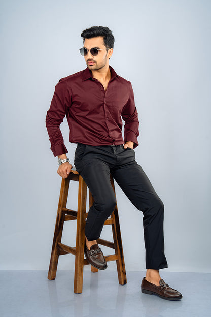 NEO - PREMIUM GIZA SATIN FULL SLEEVE SHIRT