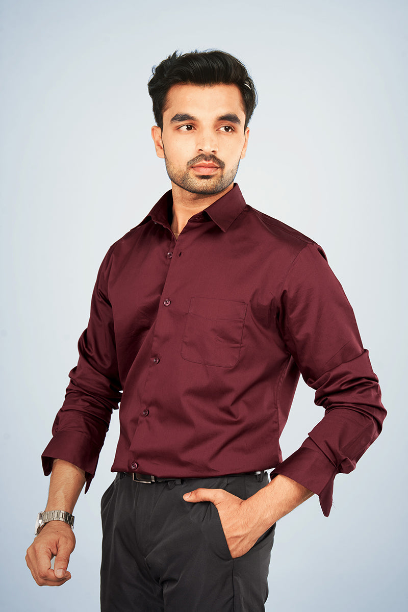 NEO - PREMIUM GIZA SATIN FULL SLEEVE SHIRT