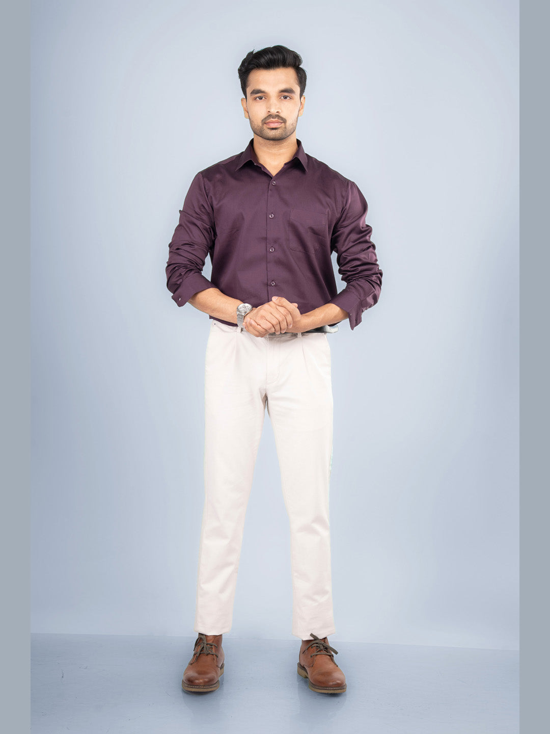 ONYX - PREMIUM GIZA SATIN FULL SLEEVE SHIRT