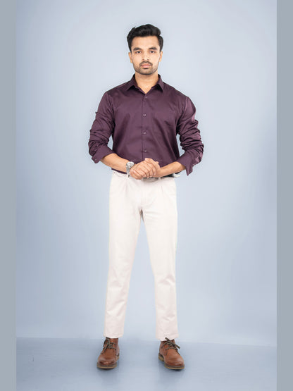 ONYX - PREMIUM GIZA SATIN FULL SLEEVE SHIRT