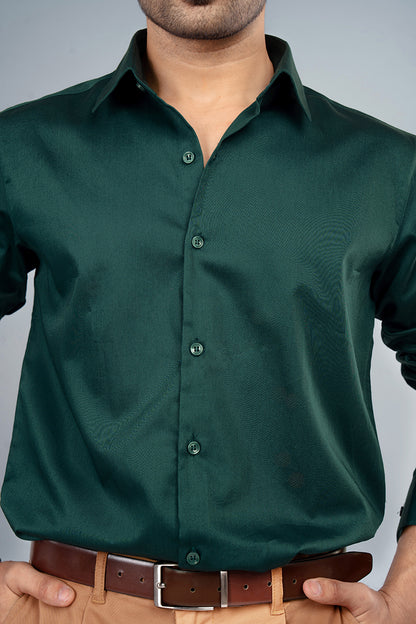 BRUNO- PREMIUM GIZA SATIN FULL SLEEVE SHIRT