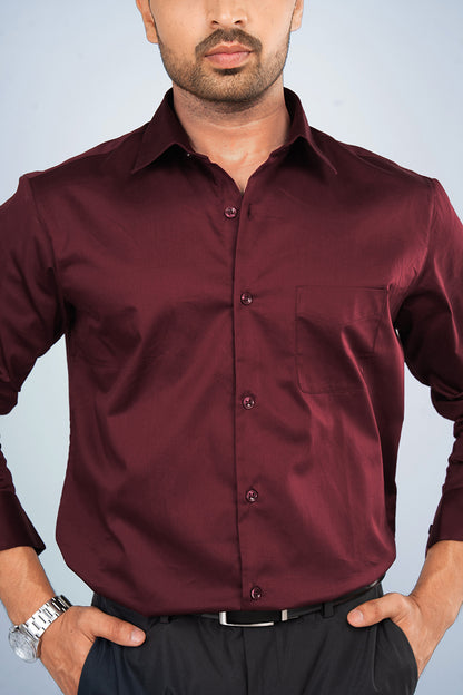 NEO - PREMIUM GIZA SATIN FULL SLEEVE SHIRT