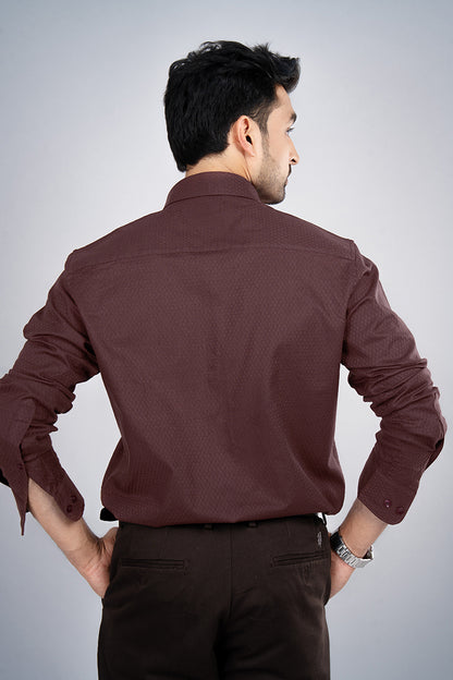 XAVIER - PREMIUM COTTON DOBBY SMART REGULAR FIT