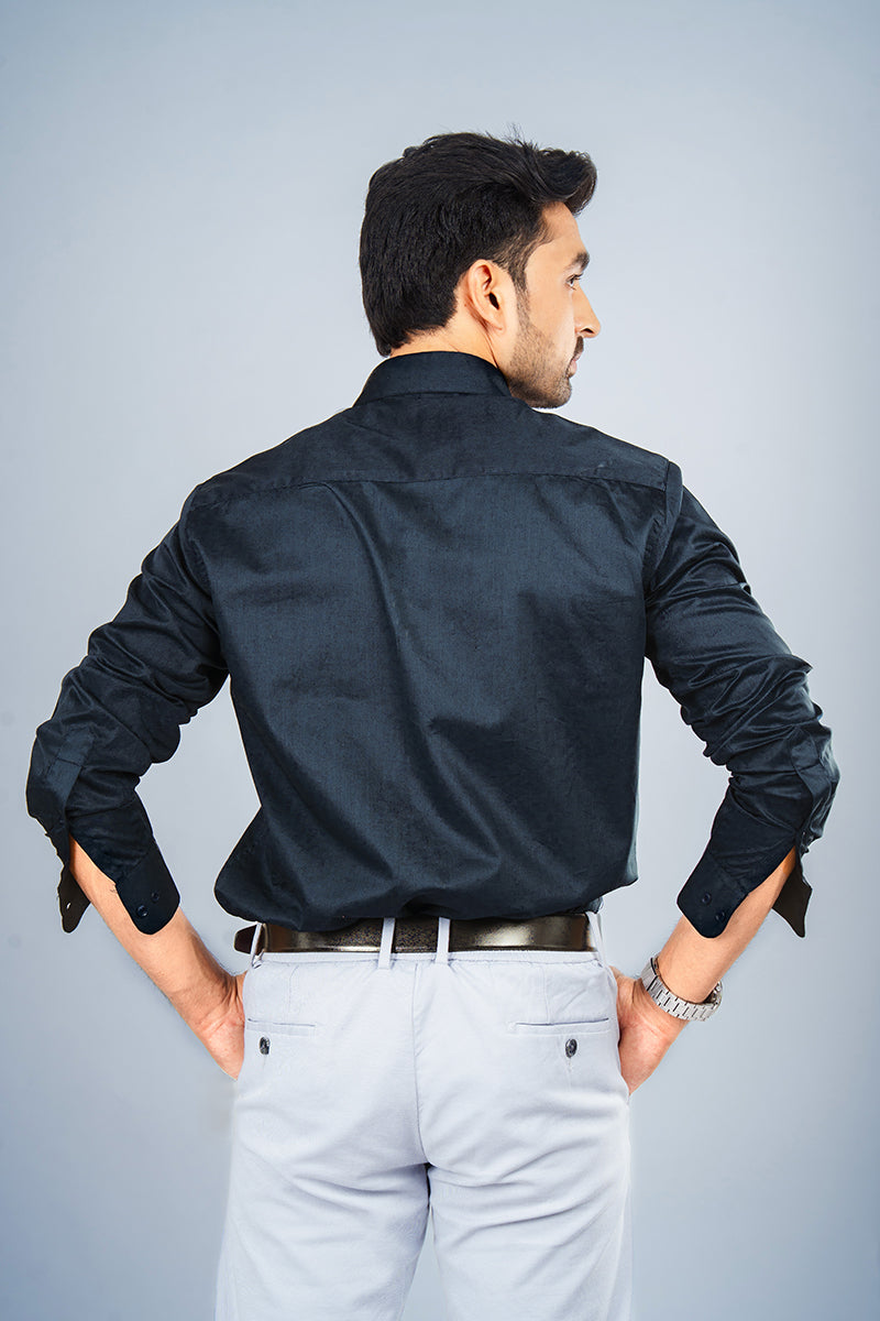 ARIS- PREMIUM GIZA SATIN FULL SLEEVE SHIRT