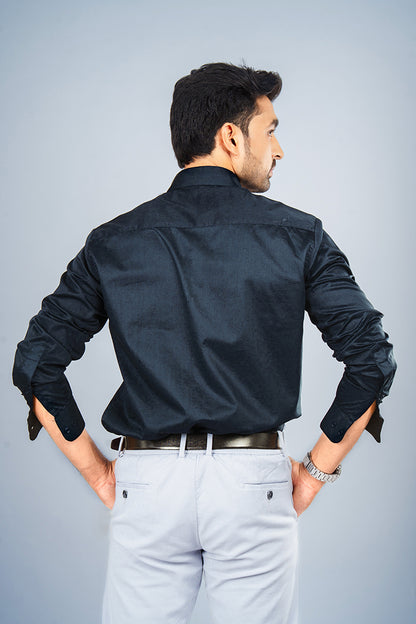 ARIS- PREMIUM GIZA SATIN FULL SLEEVE SHIRT