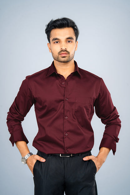 NEO - PREMIUM GIZA SATIN FULL SLEEVE SHIRT