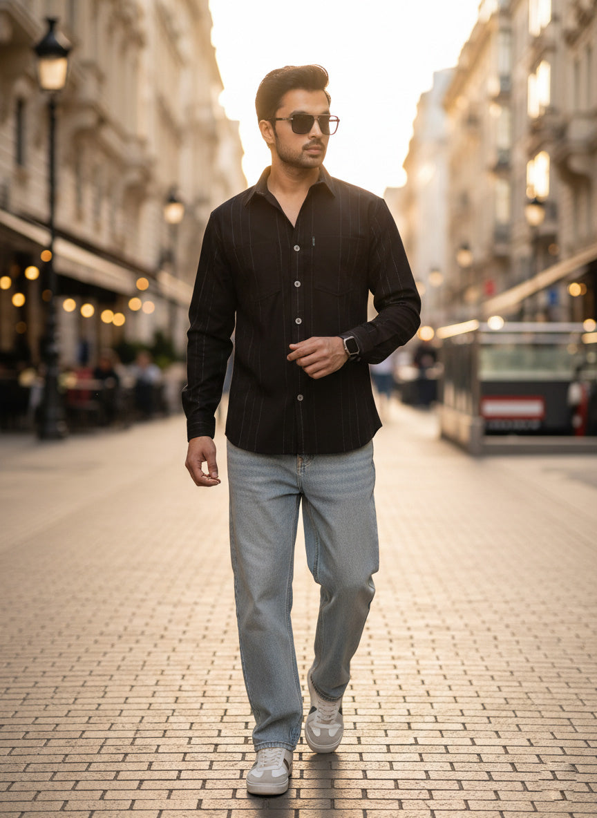 ROGUE - PREMIUM COTTON LYOCELL PRINTED OVERSHIRT