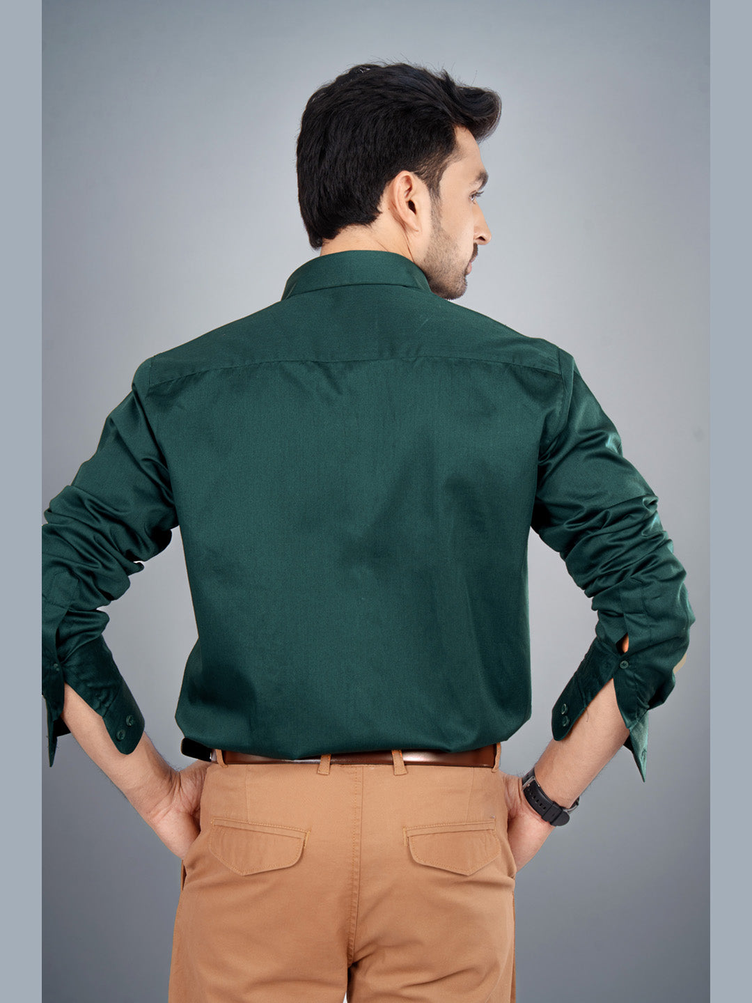 BRUNO- PREMIUM GIZA SATIN FULL SLEEVE SHIRT