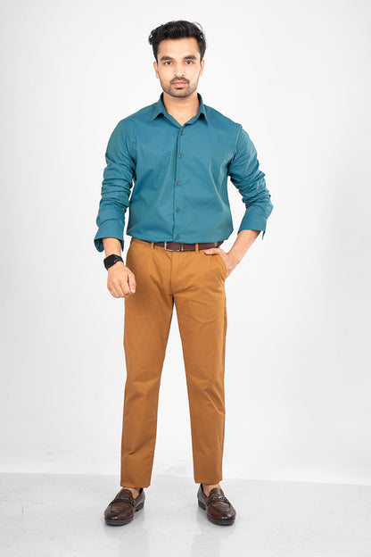 NIK - PREMIUM MENS WEAR COTTON IRIDESCENT PARTY WEAR REGULAR FIT SHIRT