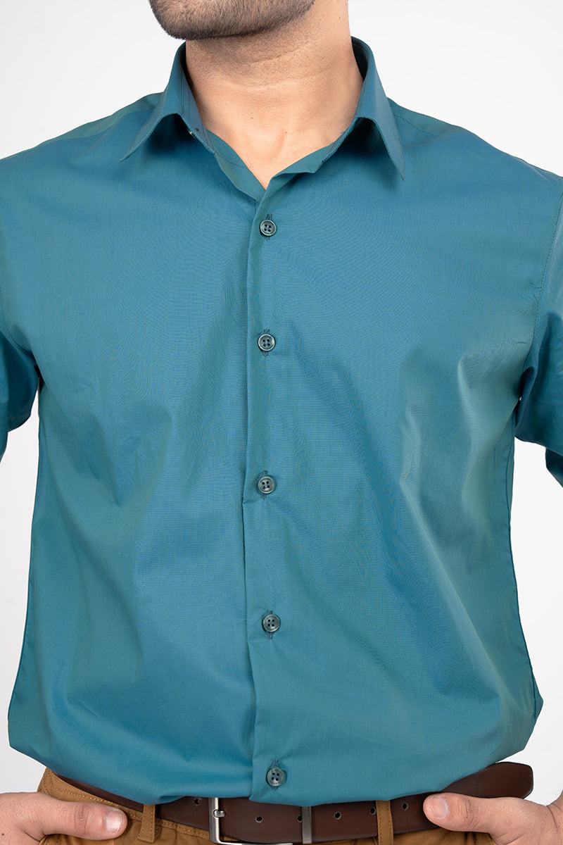 NIK - PREMIUM MENS WEAR COTTON IRIDESCENT PARTY WEAR REGULAR FIT SHIRT