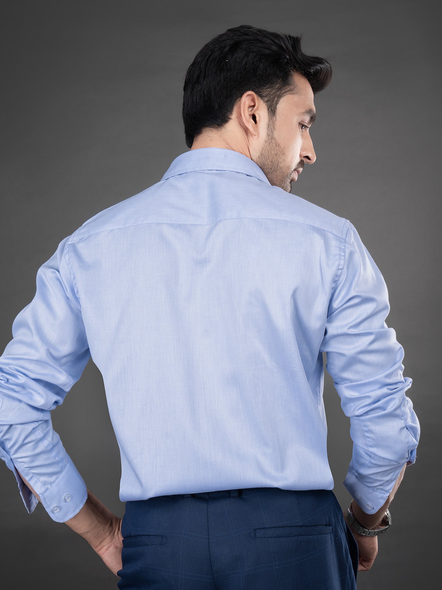 ALVARO - PREMIUM GIZA COTTON SOLARO FORMAL REGULAR FIT SHIRT